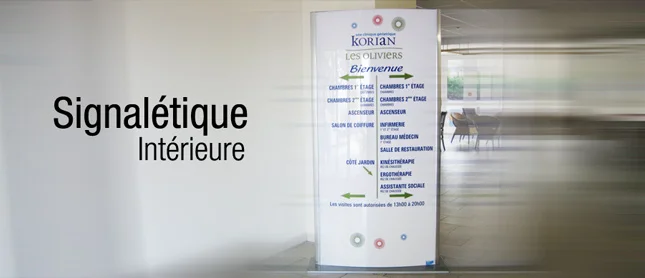 Signalétique intérieure